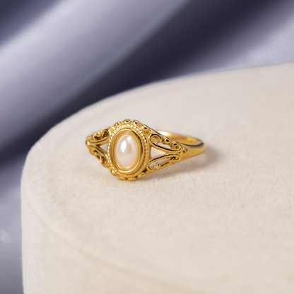 Bague Perle Royale Vintage