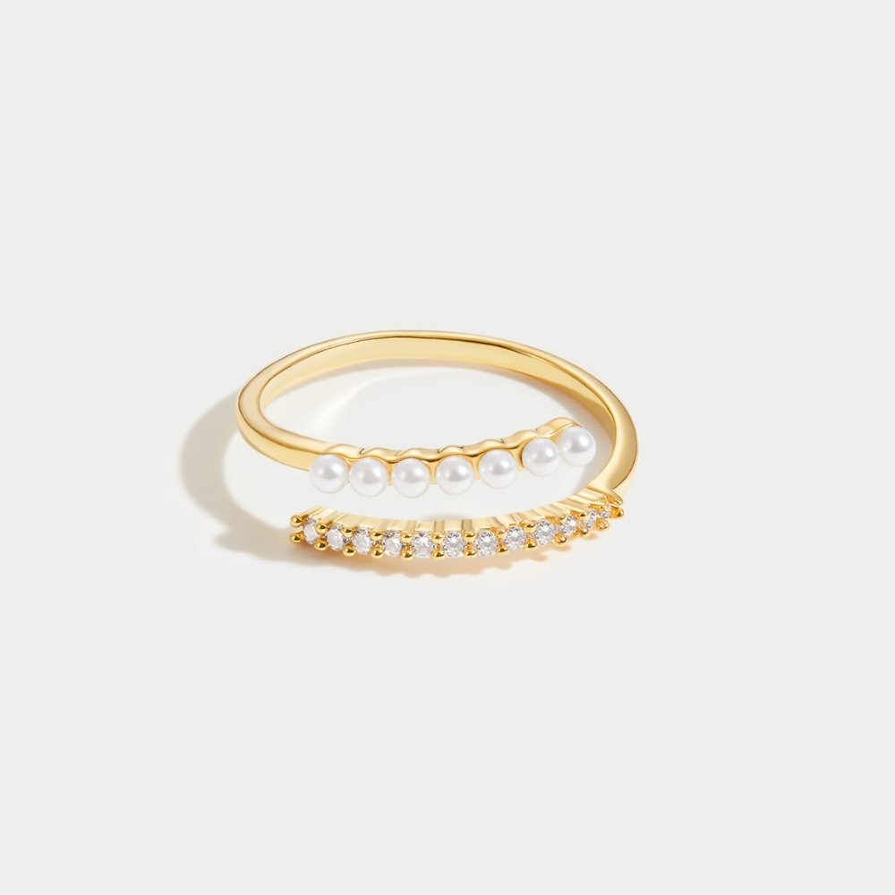 Bague Perle Cristal