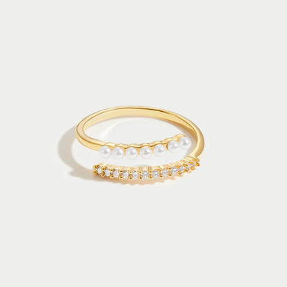 Bague Perle Cristal