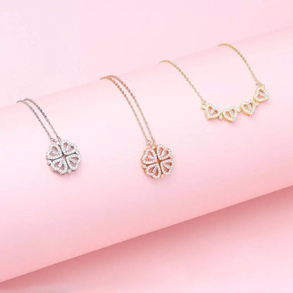 Collier Cœur Porte-Bonheur Élégant